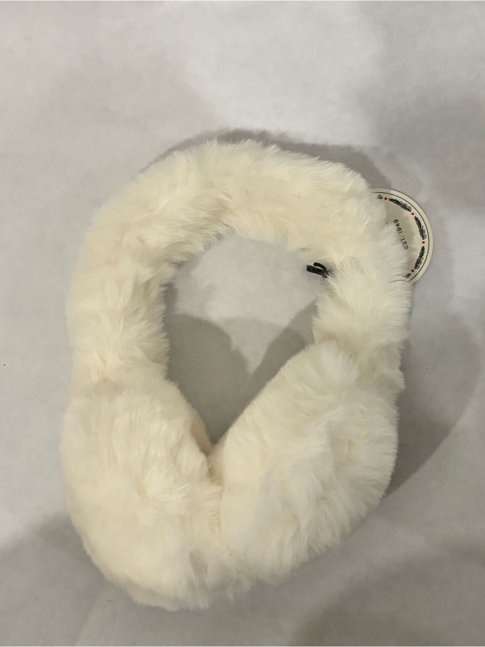 Aspen Plush Cream Faux Fur Ear Muffs - Cozy Winter Women’s Accessory